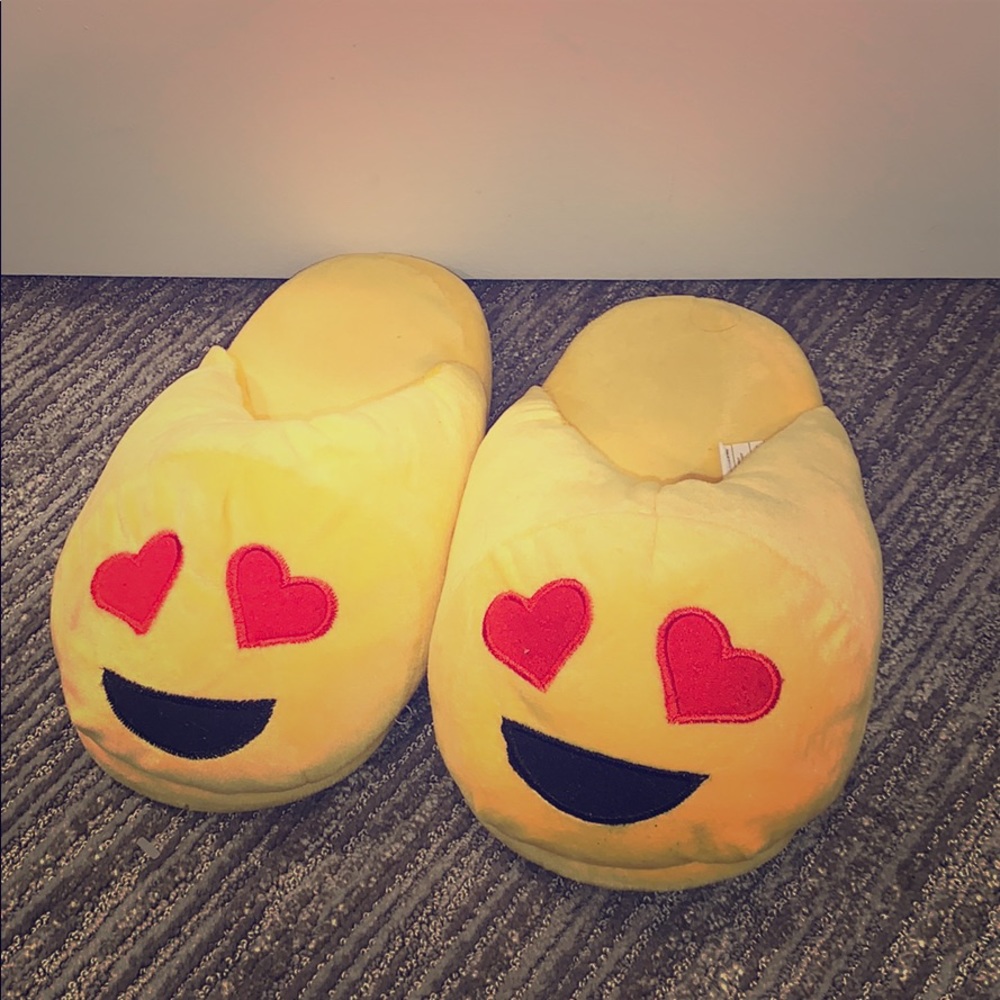 Emoji slippers